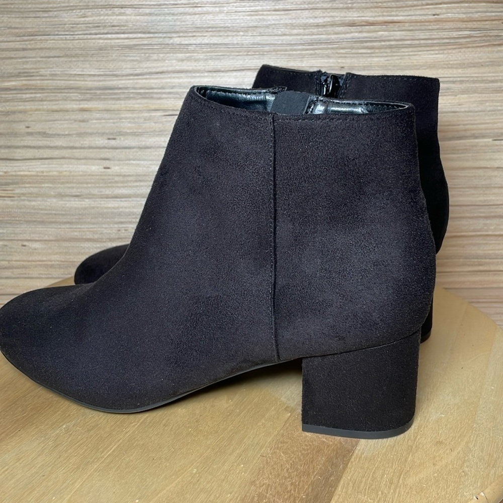 Cityclassified Suede Black Ankle Boots